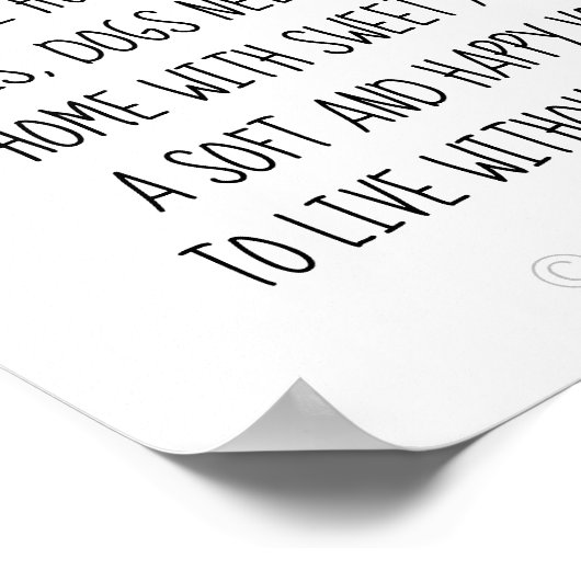 Poster Canine Love (Coin)