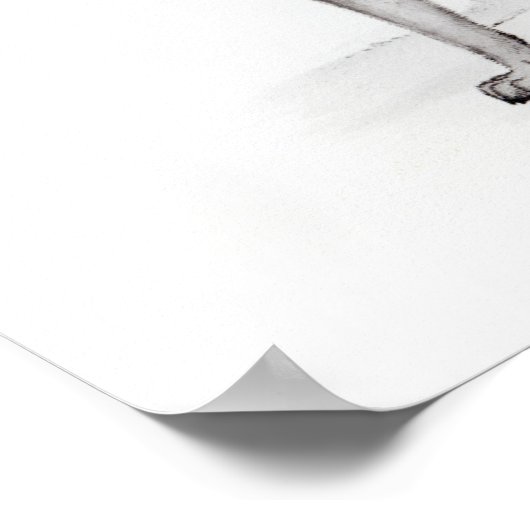 Poster Canis Antarctique (Coin)