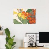 Poster Canna Lily (Bureau à domicile)