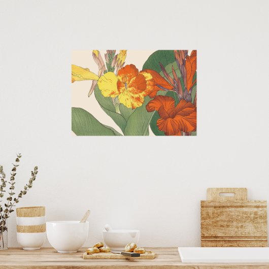 Poster Canna Lily (Cuisine)