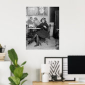 Poster Canne à pourboire, 1922 (Bureau à domicile)