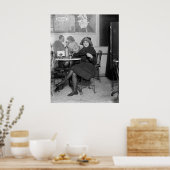 Poster Canne à pourboire, 1922 (Cuisine)