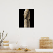 Poster Canne à tambour en bois utilisé (Cuisine)
