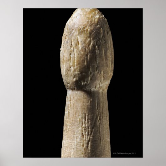 Poster Canne à tambour en bois utilisé (Devant)