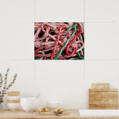 Poster Canneberges et Menthes de Noël (Cuisine)