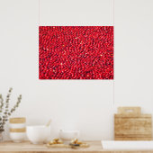 Poster Canneberges Férié Rouge (Cuisine)
