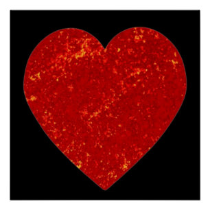 POSTER CANNELLE COEUR