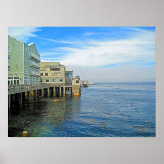Poster Cannery Row Waterfront Sud