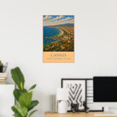 Poster Cannes (Bureau à domicile)