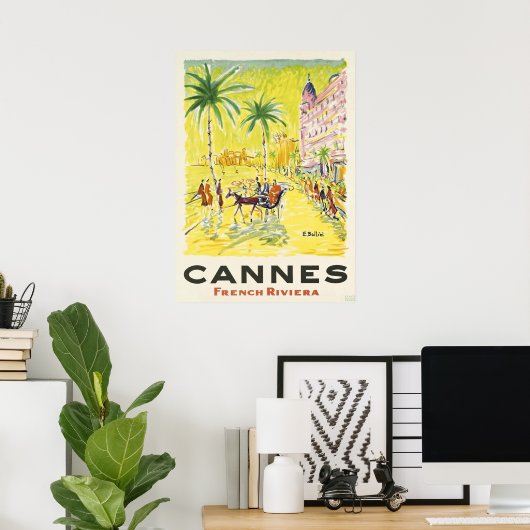 POSTER CANNES (Bureau à domicile)
