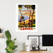 Poster Cannes (Bureau à domicile)