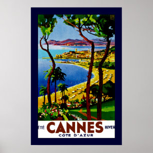 Poster Cannes ~ Cote d'Azur