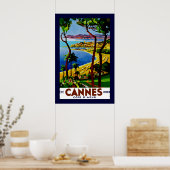 Poster Cannes ~ Côte d'Azur (Cuisine)