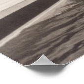 Poster Cannes, sur la plage en 1935 (Coin)