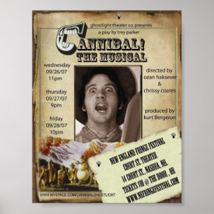 Poster Cannibale de Ghostlight l'affiche musicale