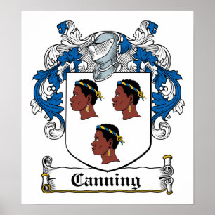Poster Canning Family Crest