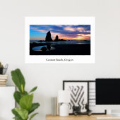 Poster Cannon Beach (Bureau à domicile)