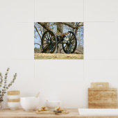 Poster Cannon en laiton de guerre civile (Cuisine)