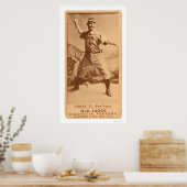 Poster Cannonball Crane Baseball 1887 (Cuisine)