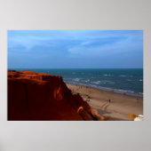 Poster Canoa Quebrada - falésia (Devant)
