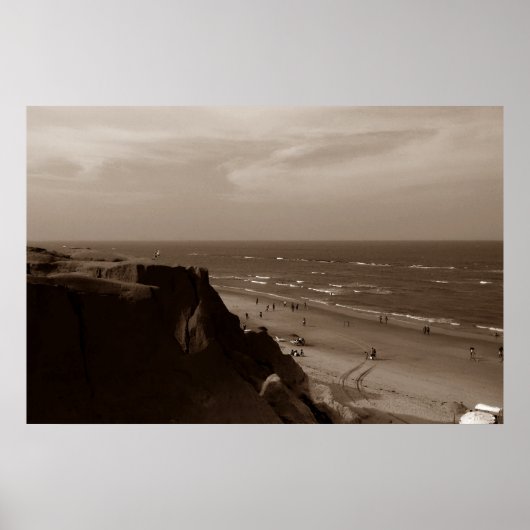 Poster Canoa Quebrada - falésia1 (Devant)