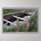 Poster Canoë-cargo cri - Chisasibi Québec (Devant)