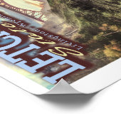 POSTER CANOË-KAYAK - LETCHWORTH STATE PARK - NEW YORK (Coin)