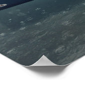 Poster Canoës à Moraine (Coin)