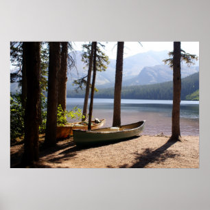 Poster Canoës au prêt