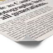 Poster Canon caméra 1980s publicité rétro antique (Coin)