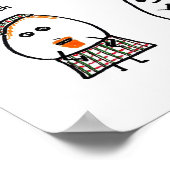 Poster Canons à oeufs amusants (Coin)