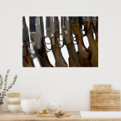 Poster canons de chasse (Cuisine)