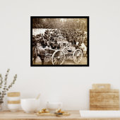 Poster Canons tirés à cheval près de Fair Oaks, VA 1862 (Cuisine)