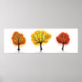 Poster Canopée céleste : Lueur d'automne - (Devant)