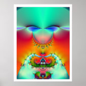 Poster Canot blanc (Devant)