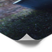 Poster Canot Bleu Automne À New York Photographie (Coin)