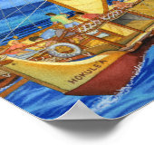 Poster Canot de voyage Hokulea (Coin)