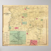 Poster Canton d'Allegheny (Devant)