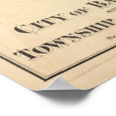 Poster Canton de Bayonne Greenville (Coin)