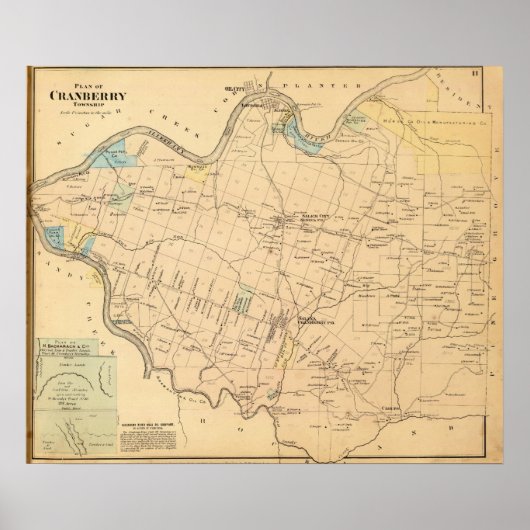 Poster Canton de Cranberry (Devant)