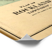 Poster Canton de Rockland (Coin)