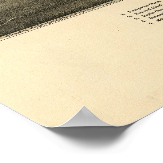 Poster Canton NY 1885 (Coin)