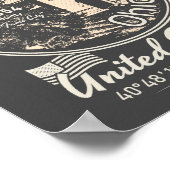 POSTER CANTON - OHIO VINTAGE (Coin)