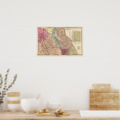 Poster Cantons de père Noël Rosa, Vallejo et Sonoma (Cuisine)