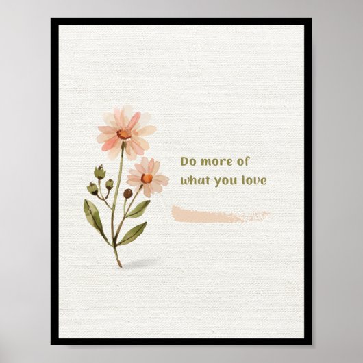 Poster Canvas d'aquarelle (Devant)