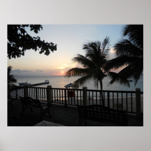 Poster Canvas de balcon de la grotte des médecins coucher