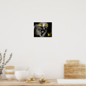 Poster Canvas de chat singe en édition limitée (Cuisine)