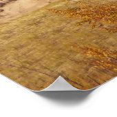 POSTER CANVAS GLOSS / DORMIR DUNES D'OURS / LAC, DUNES, S (Coin)