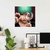 POSTER/CANVAS PRINT ・ U bent zo klein (Thuiskantoor)