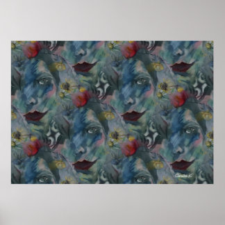 Poster Canvastavla Sarah Rubellite